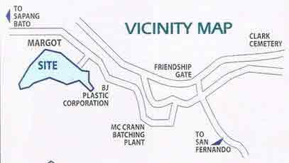 DECA Clark Resort and Residences Location