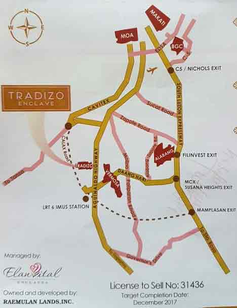 Tradizo Enclave Location