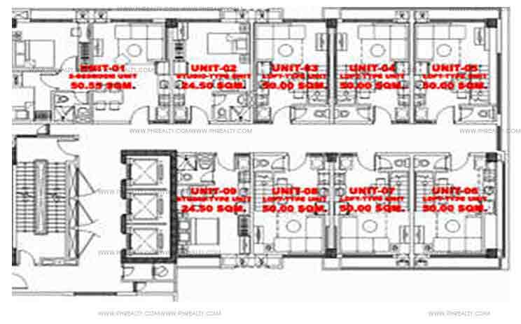29th & 31st Typical Floor Plan