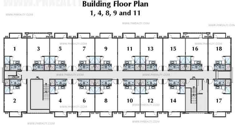 4th - 5th Floor Plan