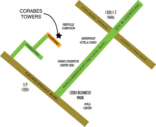 Corabes Tower Location Corabes Tower Location