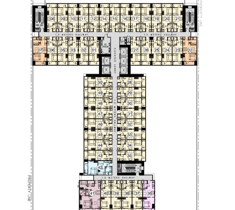 8th Floor Plan