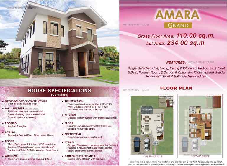 Amara Grand Floor Plan