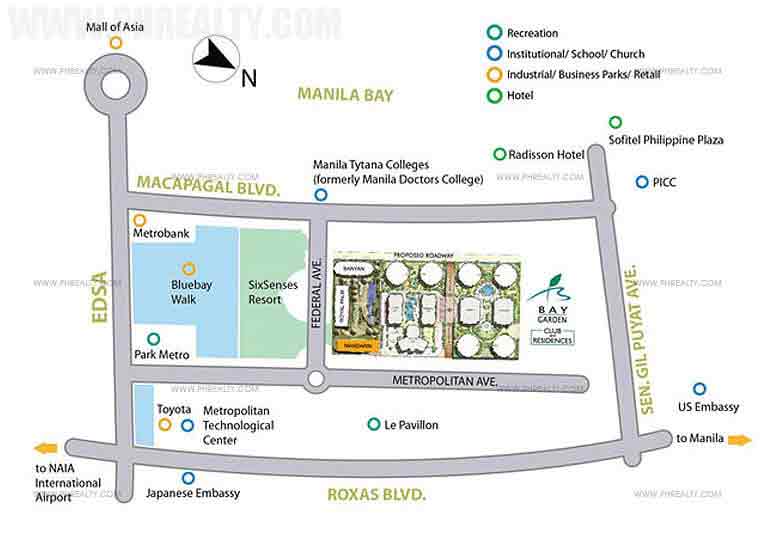 Bay Garden Club and Residences Location Bay Garden Club and Residences Location