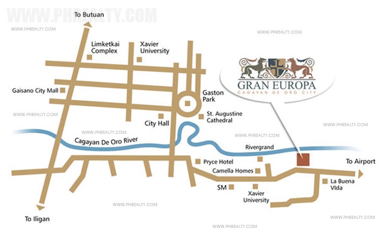 Camella Lessandra Heights Location