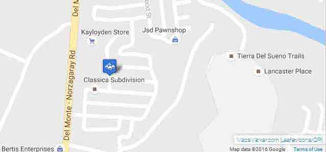 Classica Subdivision North Gate Location Classica Subdivision North Gate Location