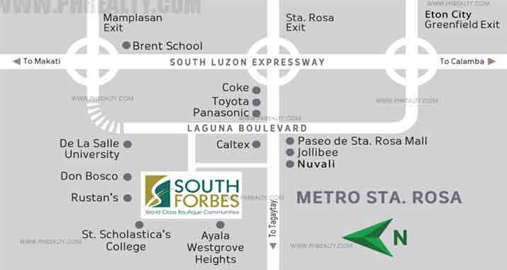 Golf View Terraces Location