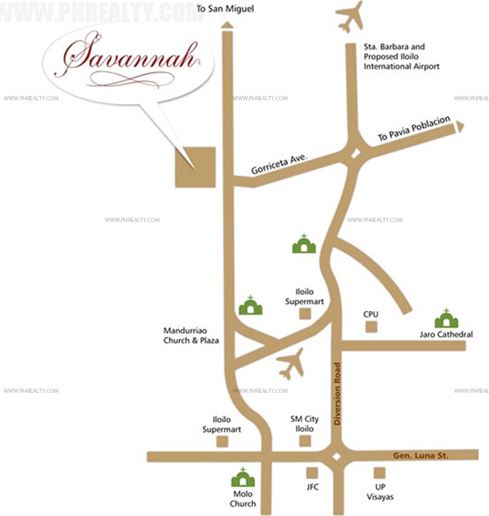 Savannah The Trails Location