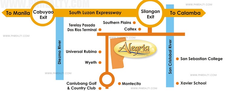 Alegria at Dos Rios Location Alegria at Dos Rios Location