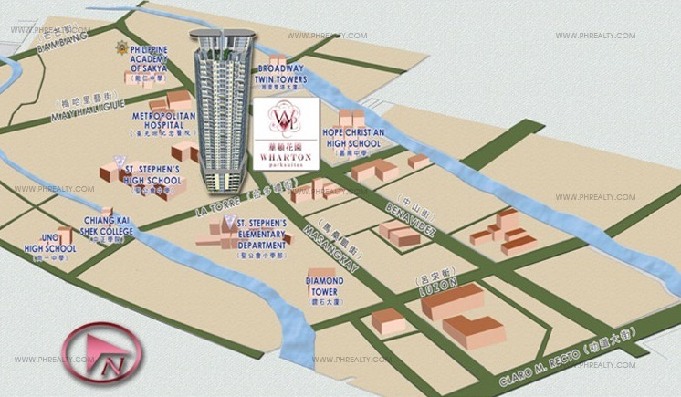 Wharton Parksuites Location Wharton Parksuites Location