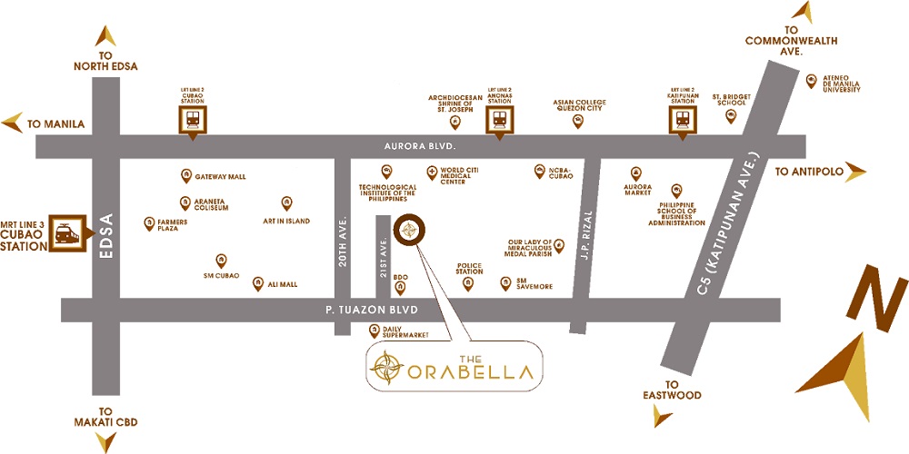 The Orabella Location