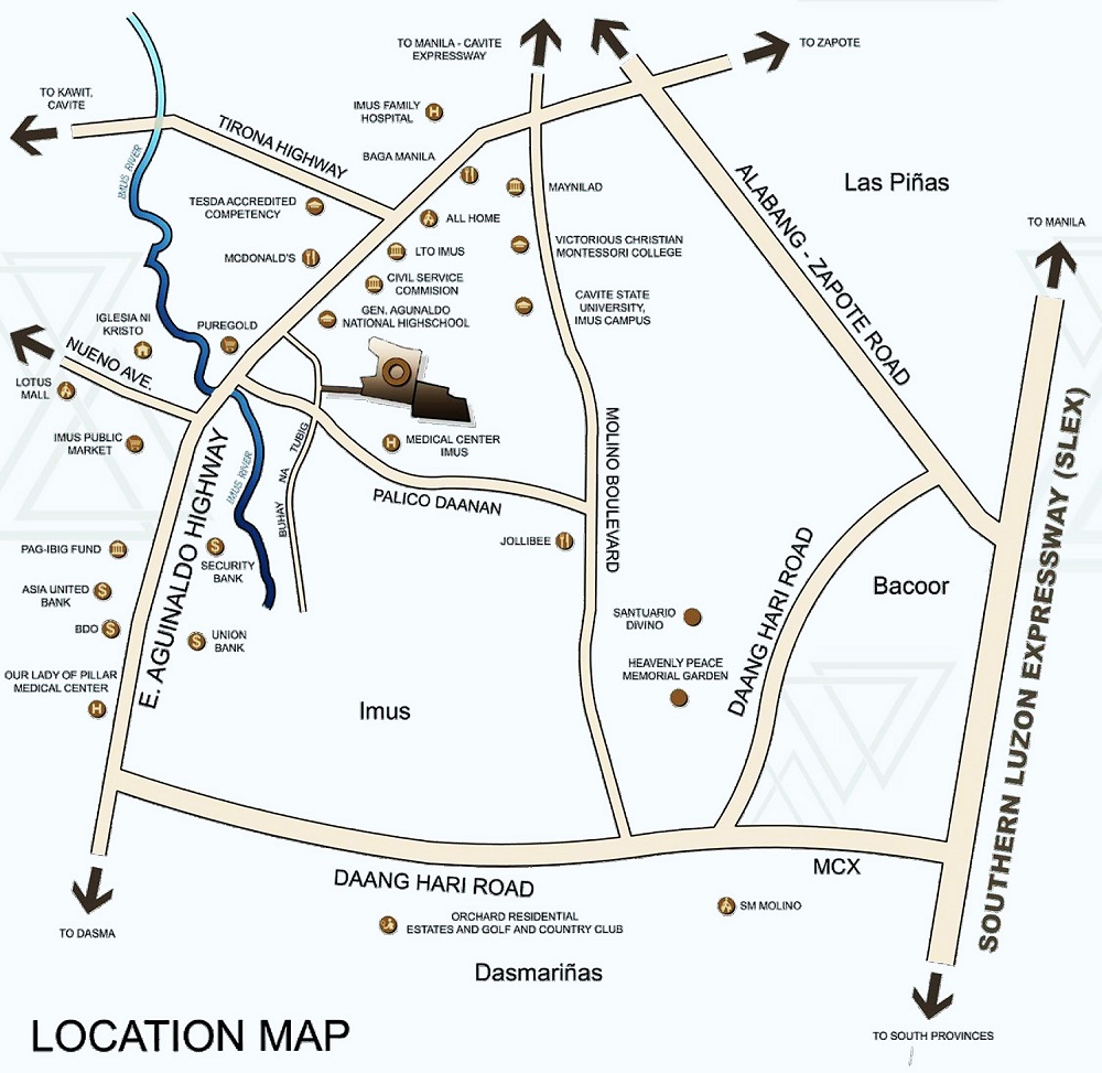 Manors Bacoor Location Manors Bacoor Location