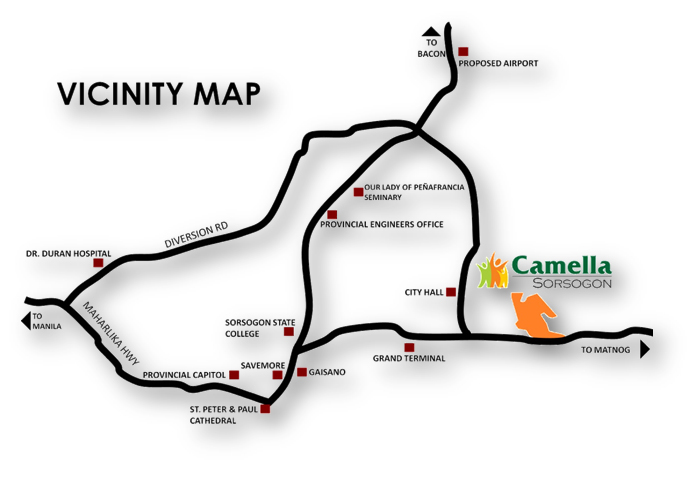 Camella Sorsogon Location Camella Sorsogon Location