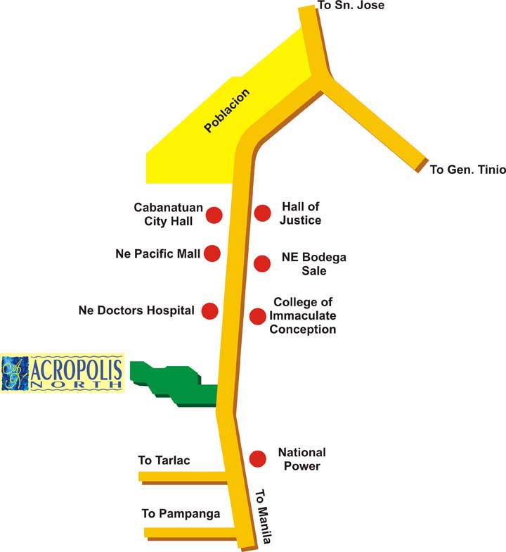 Acropolis North Location