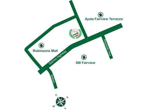 Milan Residenze Fairview Location