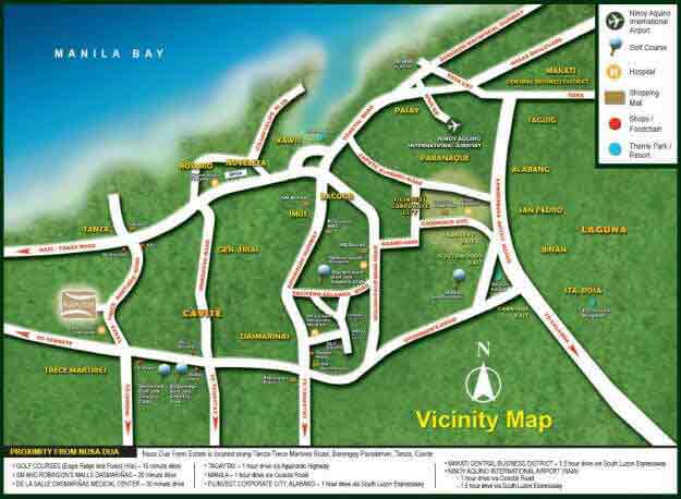 Nusa Dua Tanza Location Nusa Dua Tanza Location