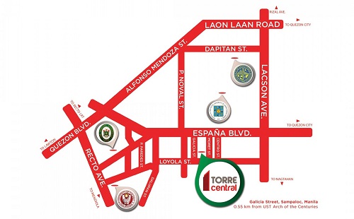 Torre Central Location Torre Central Location