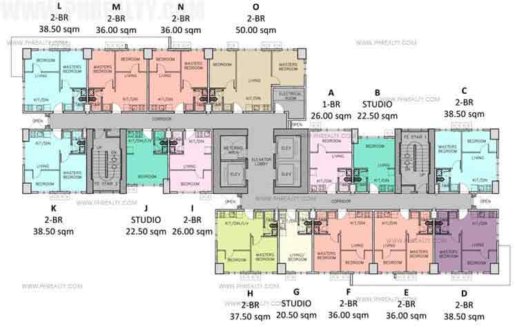 Typical Floor Plans 6th & 36th Level