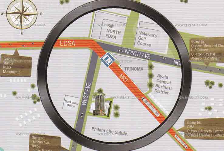 West Avenue Residences Location West Avenue Residences Location