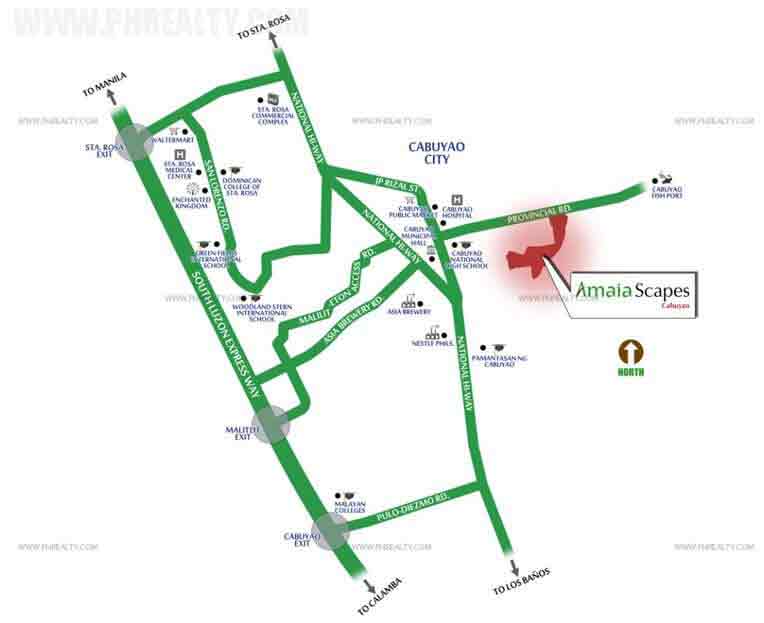 Amaia Scapes Cabuyao Location Amaia Scapes Cabuyao Location