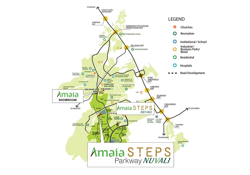 Amaia Steps Parkway Nuvali Location Amaia Steps Parkway Nuvali Location