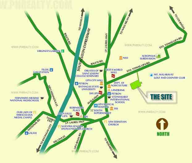 Amaia Scapes Lipa Location