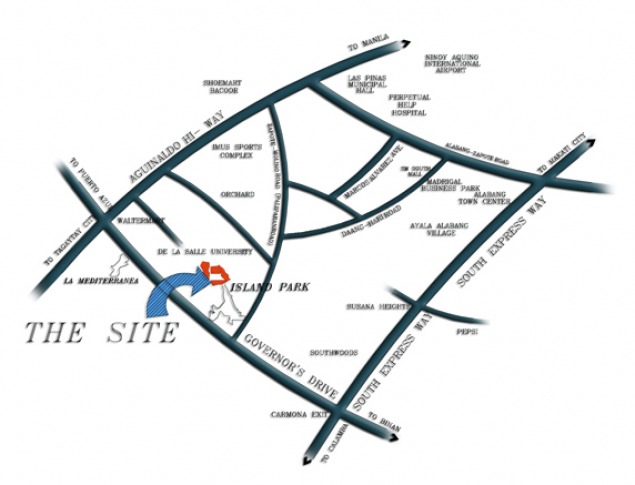 Amalfi at The Islands Location