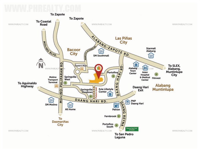 Carson Vista City Location