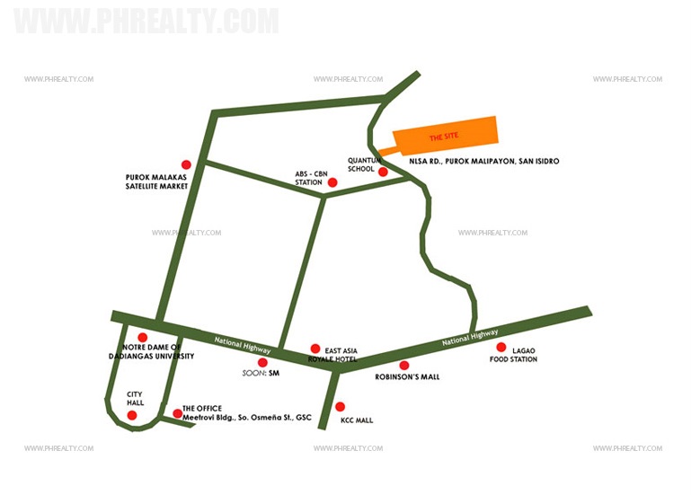 Camella General Santos Location Camella General Santos Location