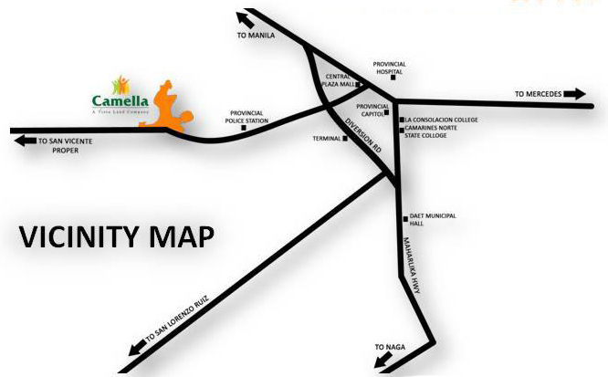 Camella Camnorte Location Camella Camnorte Location