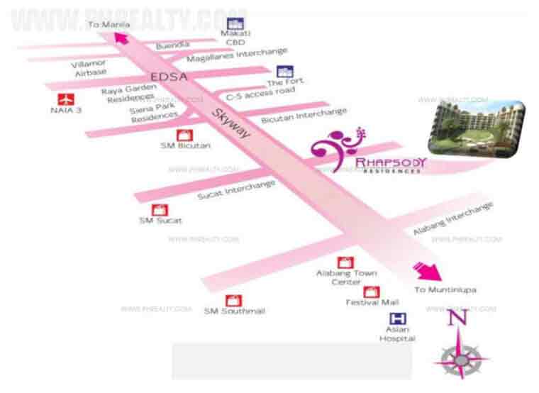 Rhapsody Residences Location Rhapsody Residences Location