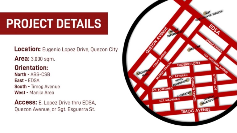 Encore South Triangle Location