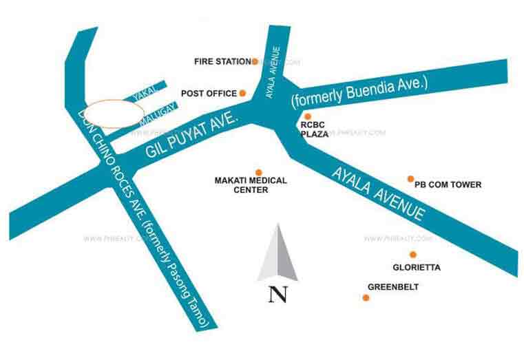 First Homes Makati Location
