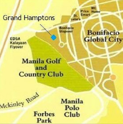 The Grand Hamptons Location