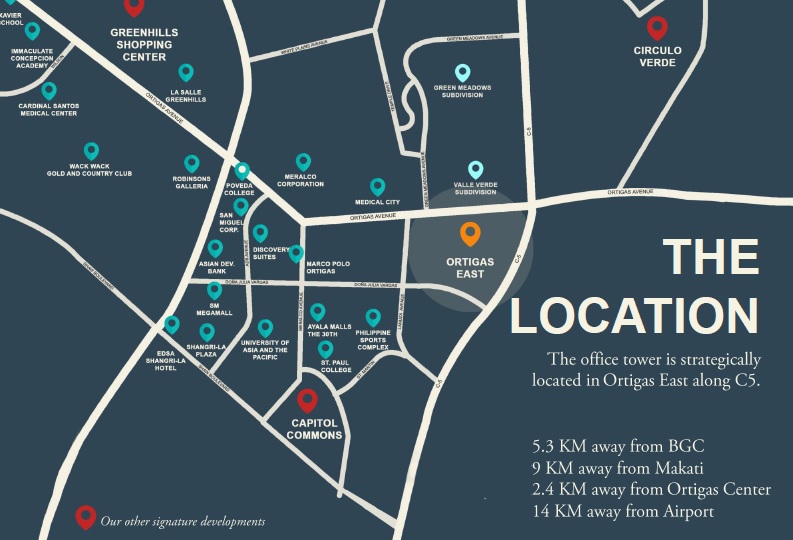 The Glaston Tower Location