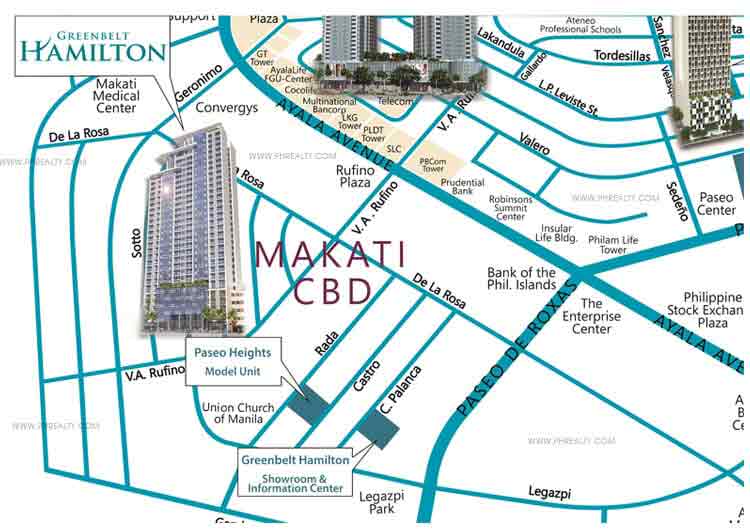 Greenbelt Hamilton 1 - Megaworld Corporation Makati Central Business  District,Philippines