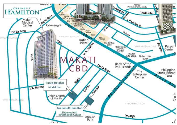 Greenbelt Hamilton 1 - Megaworld Corporation Makati Central