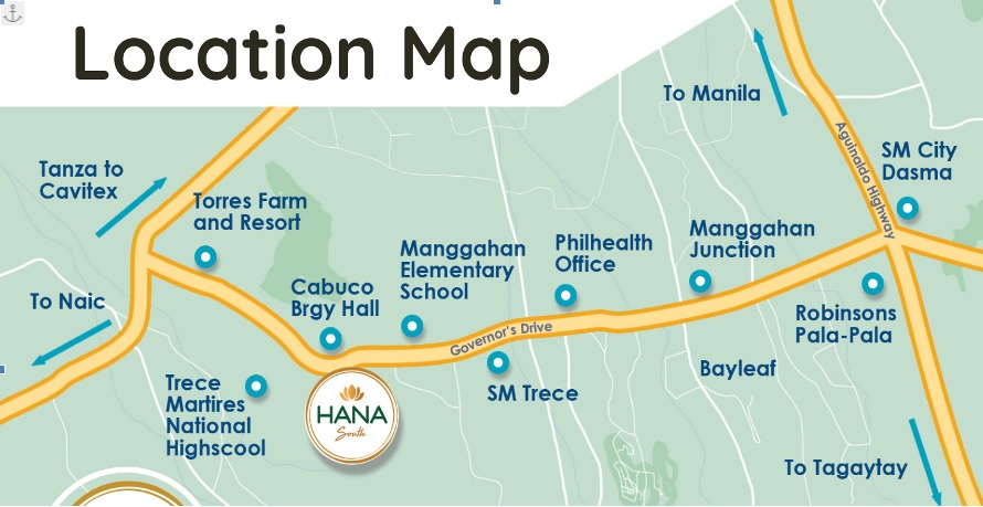 Hana Townhomes Location Hana Townhomes Location
