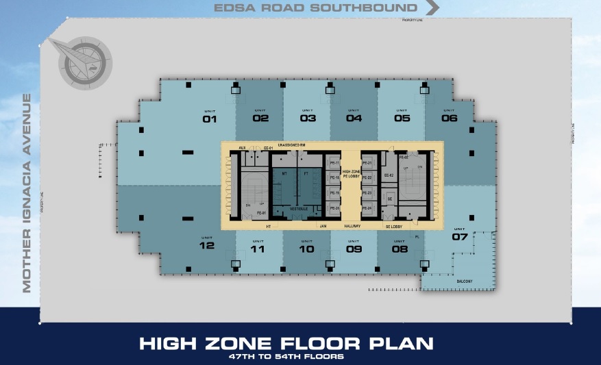 High Zone Floor Plan