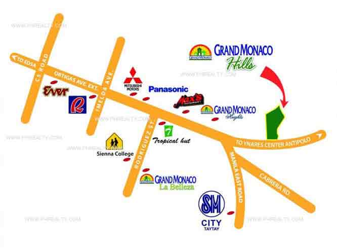 Hills Taytay Location Hills Taytay Location