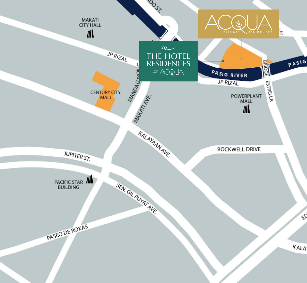 The Hotel Residences At Acqua Location