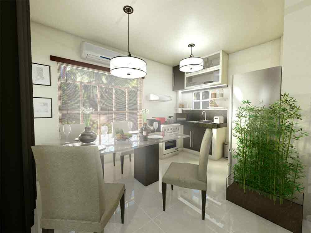 Kitchen with Dinning Area