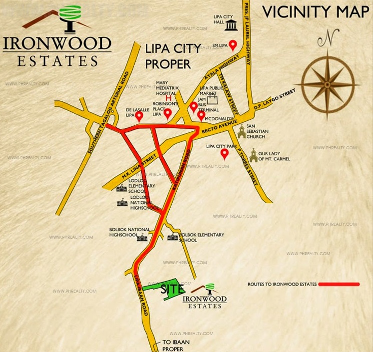 Ironwood Estates Location