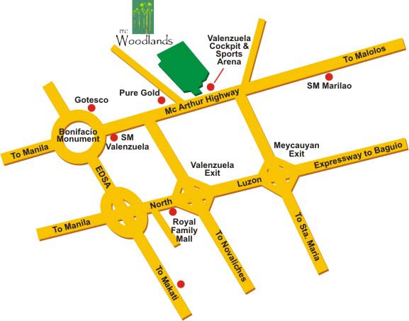 ITC Woodlands Location ITC Woodlands Location