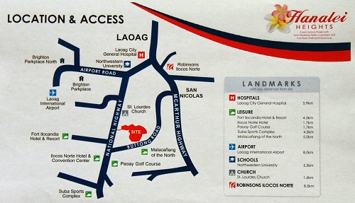 Hanalei Heights Location Hanalei Heights Location