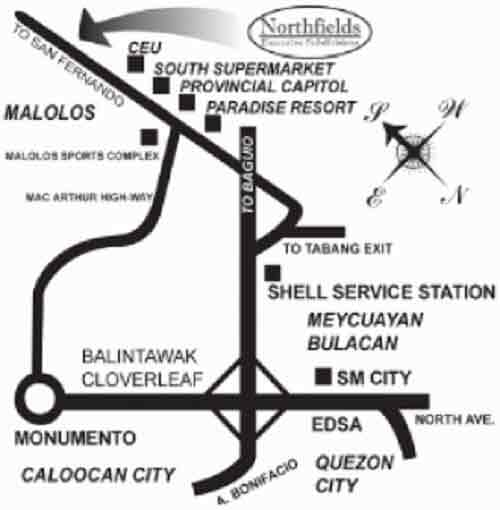 Northfields Executive Village Location