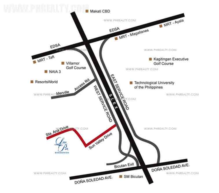 Lions Park Residences Location
