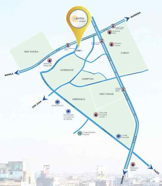 Centro Tower Location Centro Tower Location