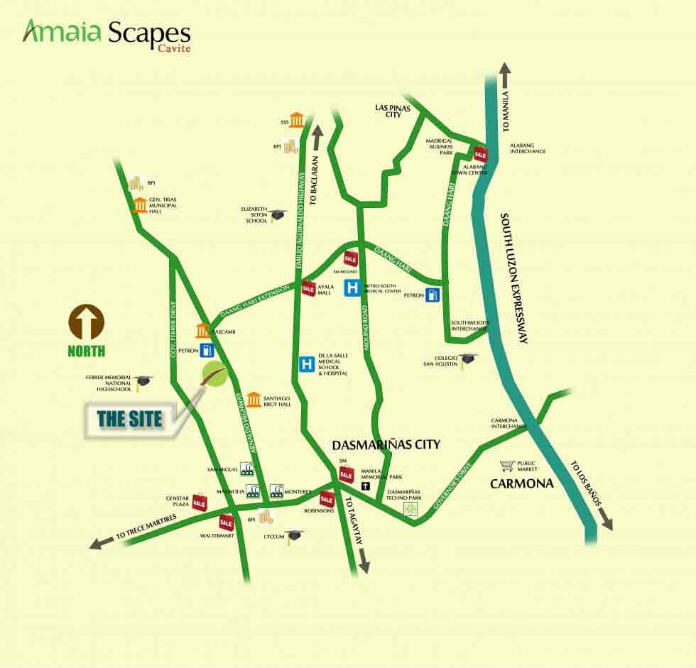 Amaia Scapes Cavite Location Amaia Scapes Cavite Location