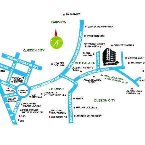 Fairway Residences Location